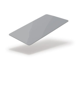 grey blank card